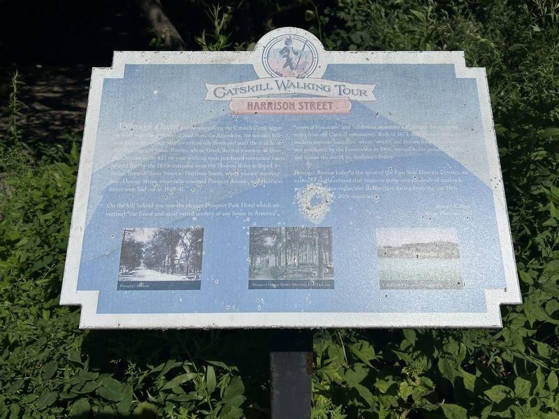 Catskill Walking Tour Marker image. Click for full size.