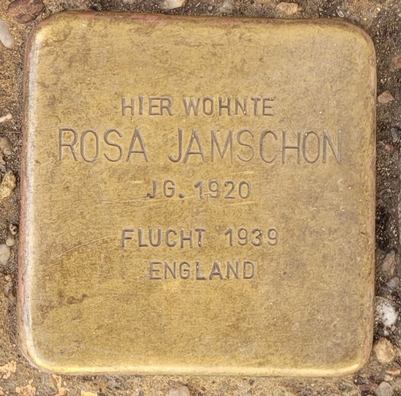 Rosa Jamschon Marker. Click for full size. Rosa Jamschon Marker image. Click for full size.