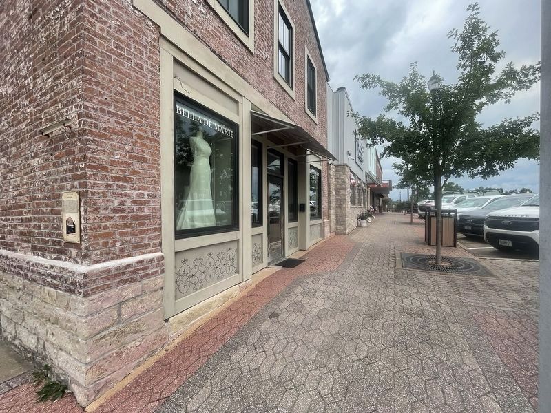 Levi Block Building Marker - alternate context photo image. Click for full size.