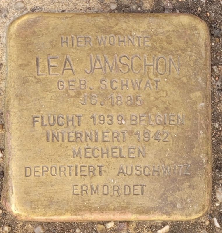 Lea Jamschon Marker. Click for full size. Lea Jamschon Marker image. Click for full size.