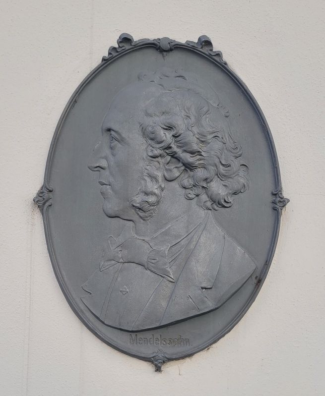 Mendelssohn-Haus Marker. Click for full size. Mendelssohn-Haus Marker image. Click for full size.