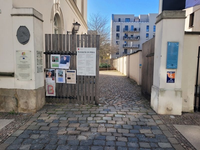 Mendelssohn-Haus Marker. Click for full size. Mendelssohn-Haus Marker image. Click for full size.