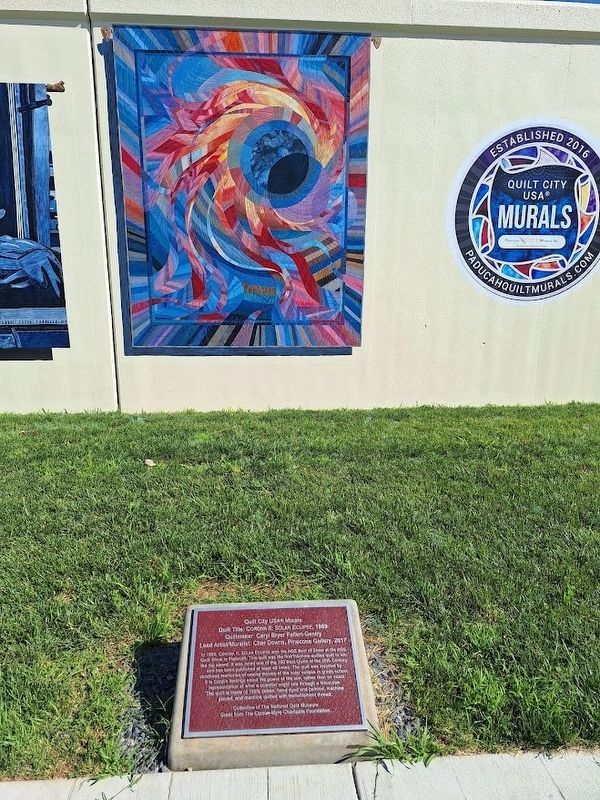 Quilt Title: Corona II: Solar Eclipse, 1989 Marker. Click for full size. Quilt Title: Corona II: Solar Eclipse, 1989 Marker image. Click for full size.