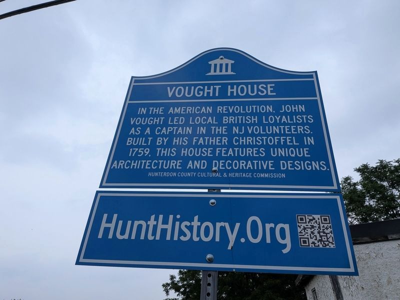 Christopher Vought House Marker image. Click for full size.