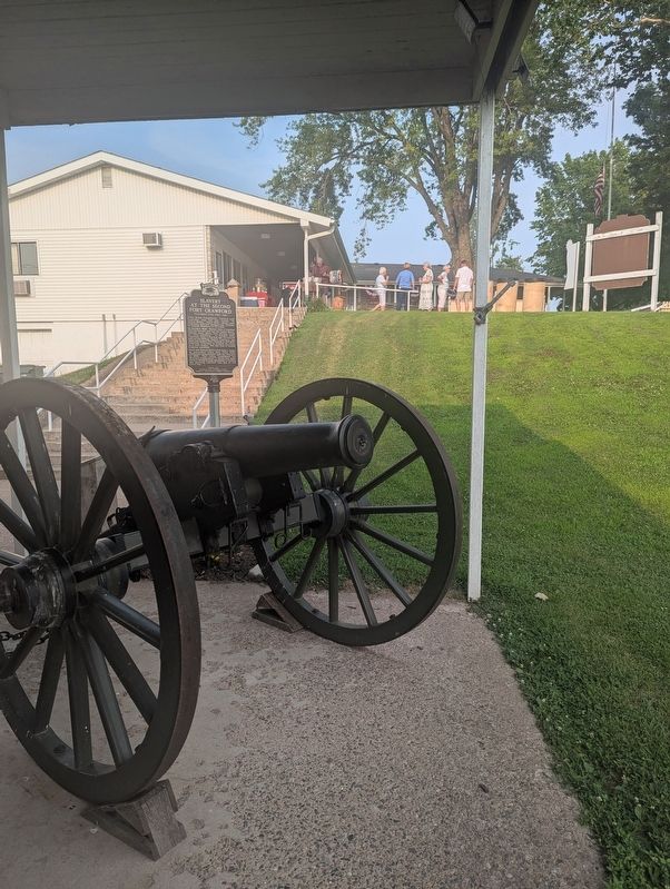 SLAVERY AT THE SECOND FORT CRAWFORD Marker. Click for full size. SLAVERY AT THE SECOND FORT CRAWFORD Marker image. Click for full size.