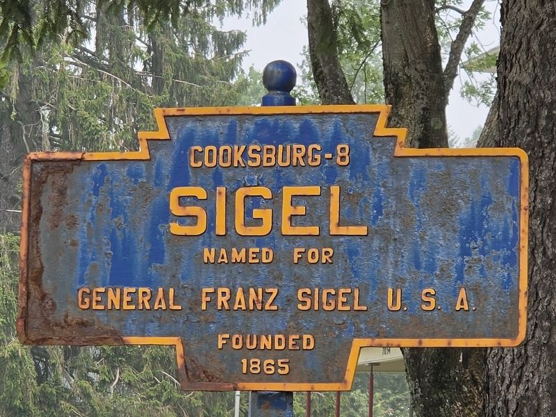 Sigel Marker. Click for full size. Sigel Marker image. Click for full size.