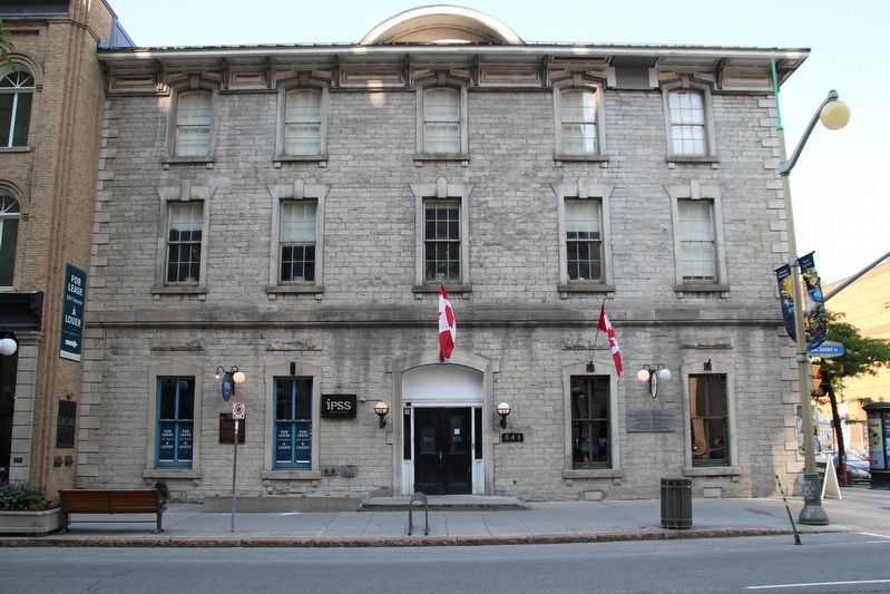 Former Geological Survey of Canada Building Marker. Click for full size. Former Geological Survey of Canada Building Marker image. Click for full size.