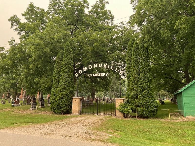 Egmondville Cemetery, Seaforth image. Click for full size.