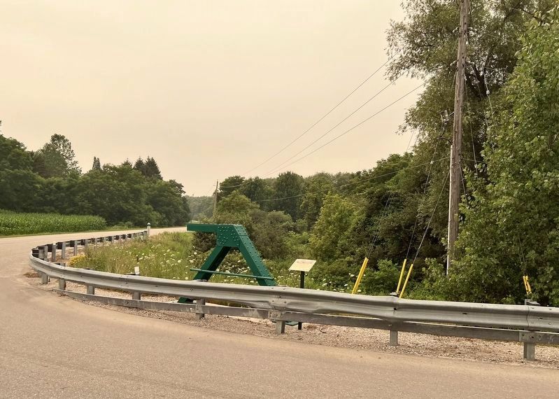 The Green Bridge Marker image. Click for full size.