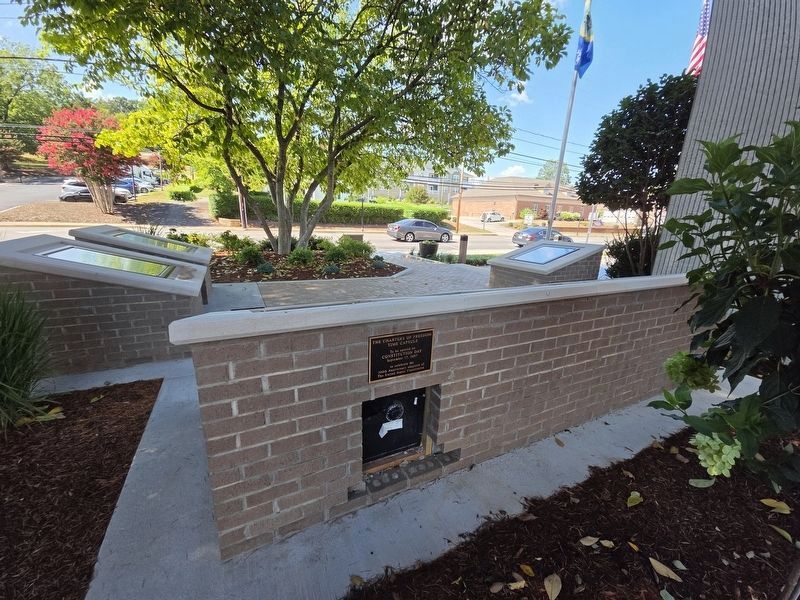 The Charters of Freedom Time Capsule Marker. Click for full size. The Charters of Freedom Time Capsule Marker image. Click for full size.