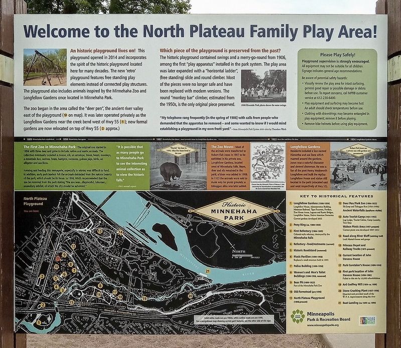 Welcome to the North Plateau Family Play Area Marker image. Click for full size.