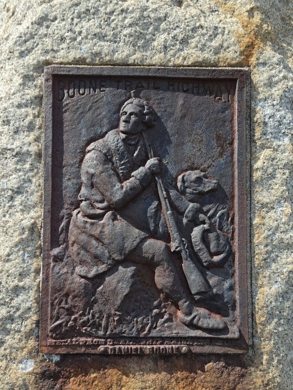 Boone Trail Highway Marker image. Click for full size.