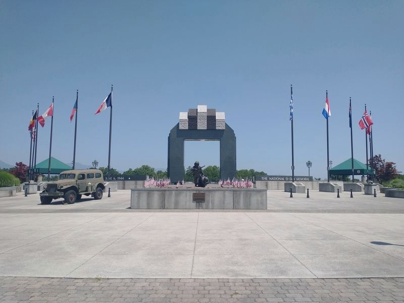 D-Day Monument image. Click for full size.