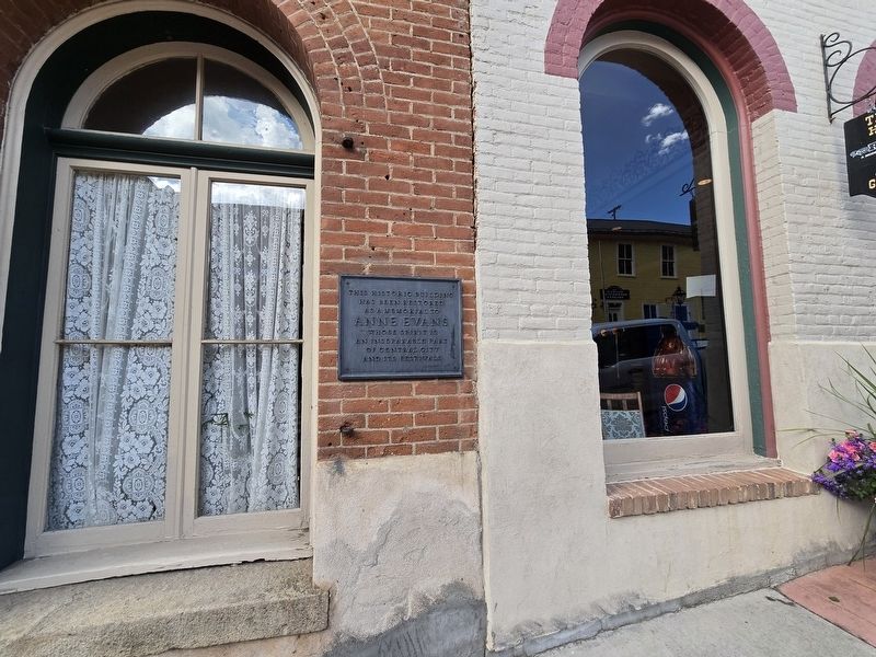 The First Telephone in Central City Marker image. Click for full size.