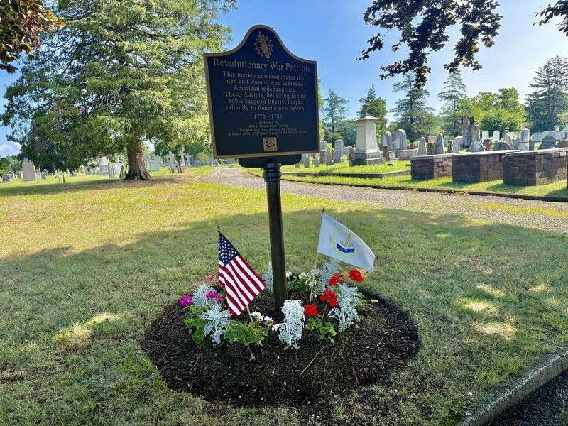 Revolutionary War Patriots Marker. Click for full size. Revolutionary War Patriots Marker image. Click for full size.