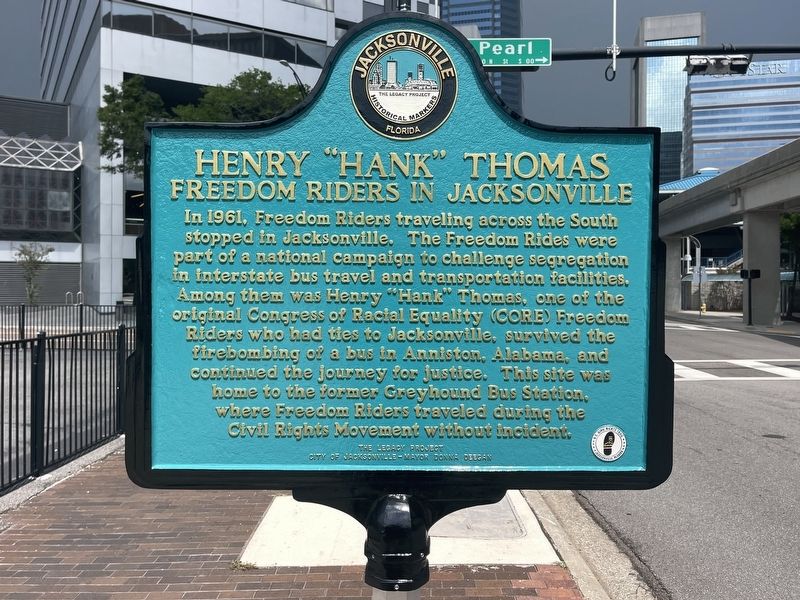 Henry HankThomas Marker. Click for full size. Henry HankThomas Marker image. Click for full size.