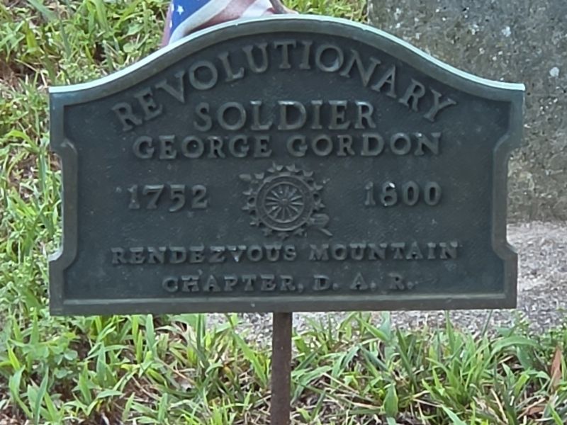George Gordon Marker image. Click for full size.