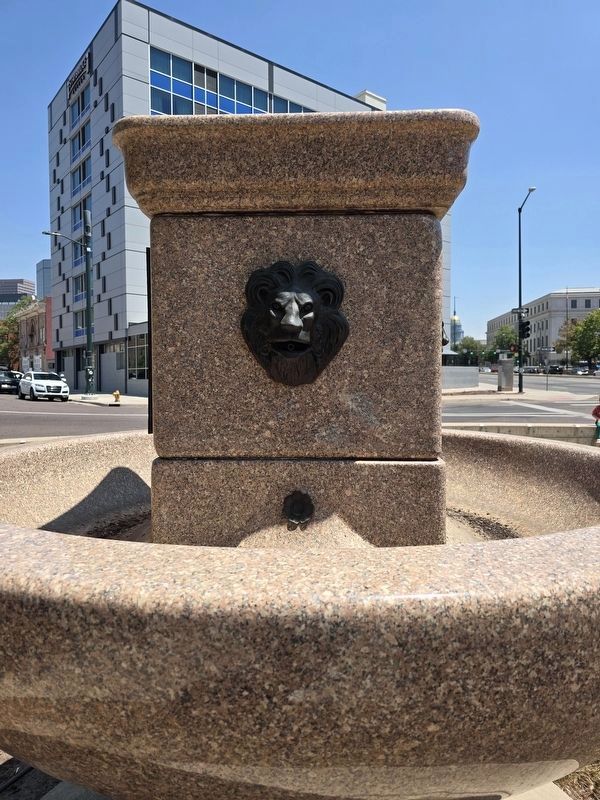 The National Humane Alliance Fountain Marker. Click for full size. The National Humane Alliance Fountain Marker image. Click for full size.