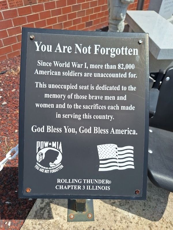 You Are Not Forgotten Marker image. Click for full size.