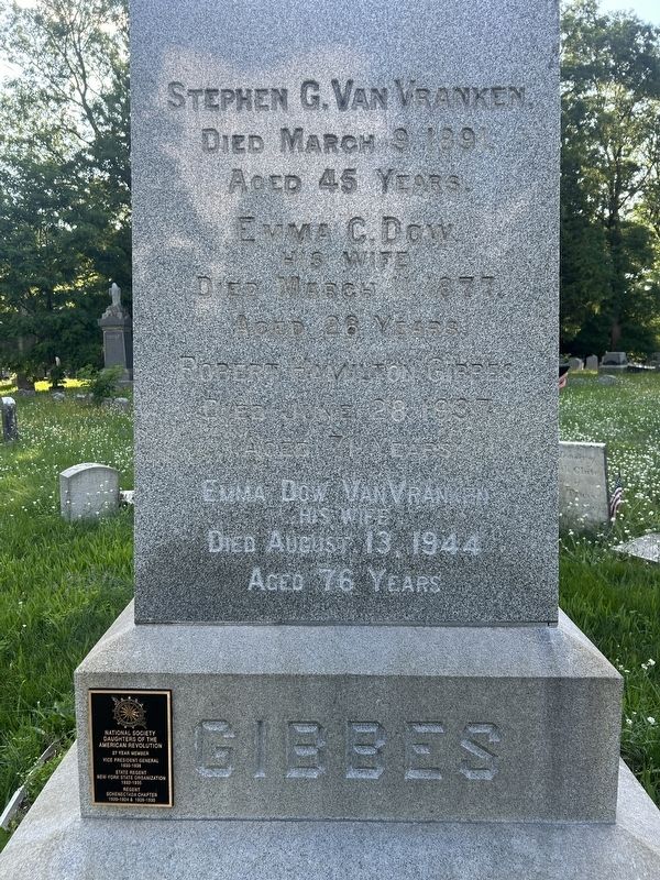 Emma Gibbes Marker. Click for full size. Emma Gibbes Marker image. Click for full size.