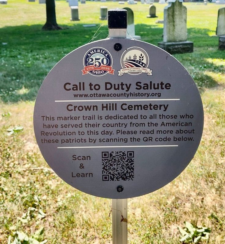 Call to Duty Salute Marker. Click for full size. Call to Duty Salute Marker image. Click for full size.