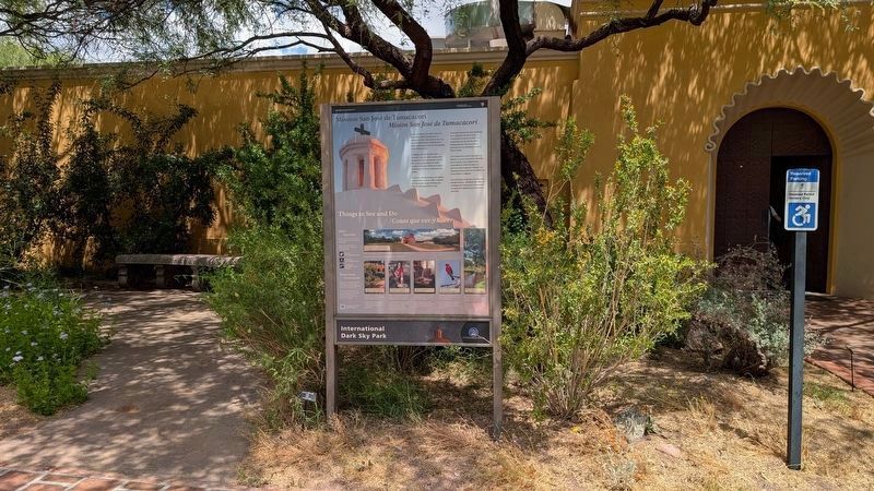 Mission San Jos� de Tumac�cori Marker replaced image. Click for full size.