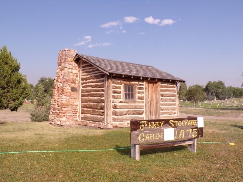 The Jenney Stockade. Click for full size. The Jenney Stockade image. Click for full size.