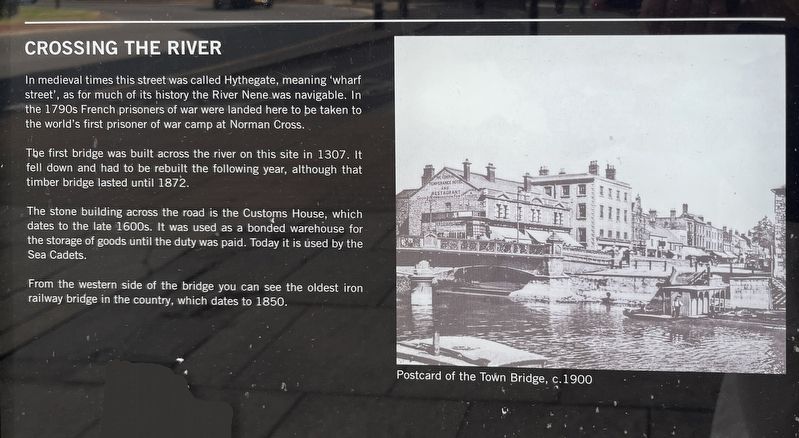 Crossing the River Marker. Click for full size. Crossing the River Marker image. Click for full size.