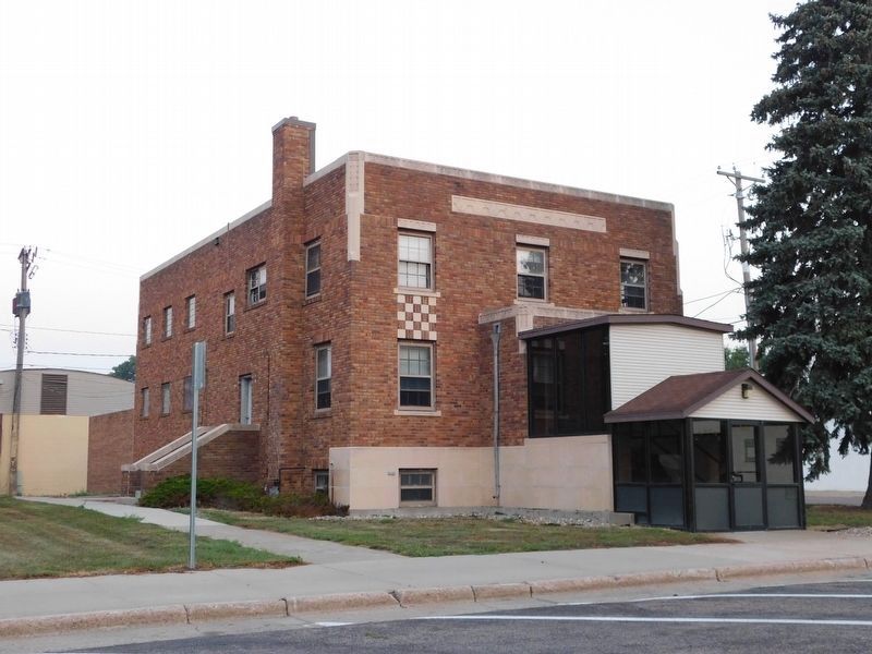 Sheriff's Residence & Jail & Marker image. Click for full size.