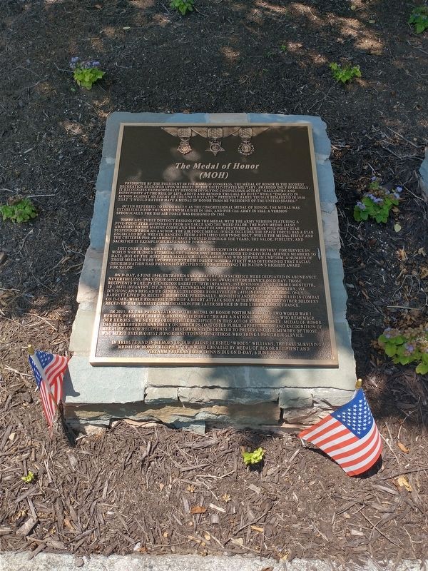 The Medal of Honor Marker. Click for full size. The Medal of Honor Marker image. Click for full size.