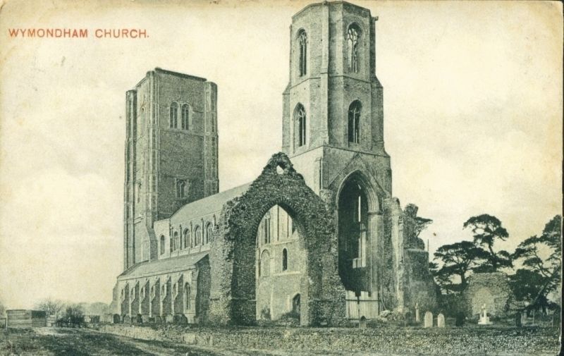 Wymondham Church. Click for full size. Wymondham Church image. Click for full size.