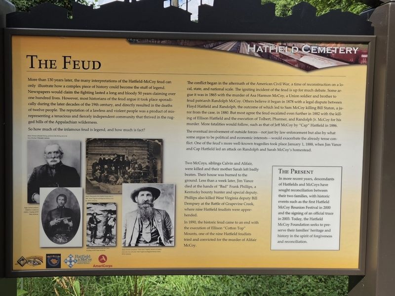 The Feud Marker. Click for full size. The Feud Marker image. Click for full size.