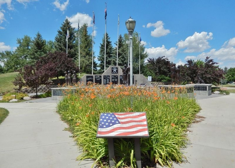�All Gave Some and Some Gave All� Marker image. Click for full size.