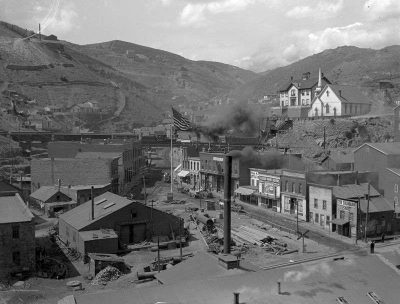 View of Gregory Street, looking west. Click for full size. View of Gregory Street, looking west image. Click for full size.