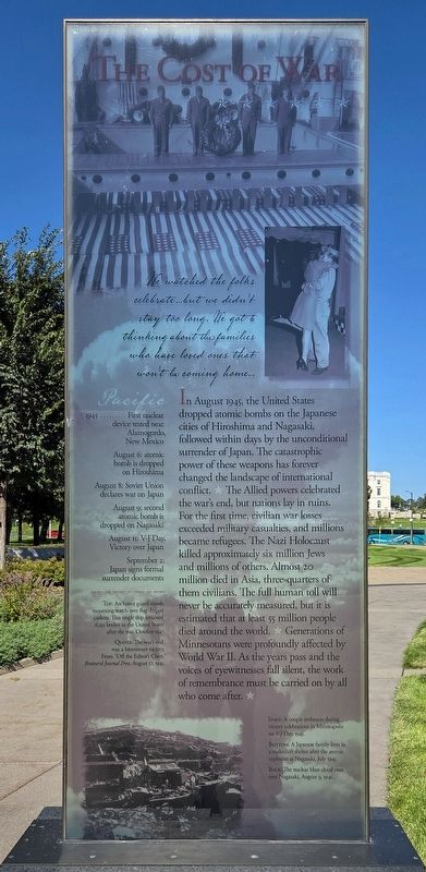 The Cost of War Marker image. Click for full size.