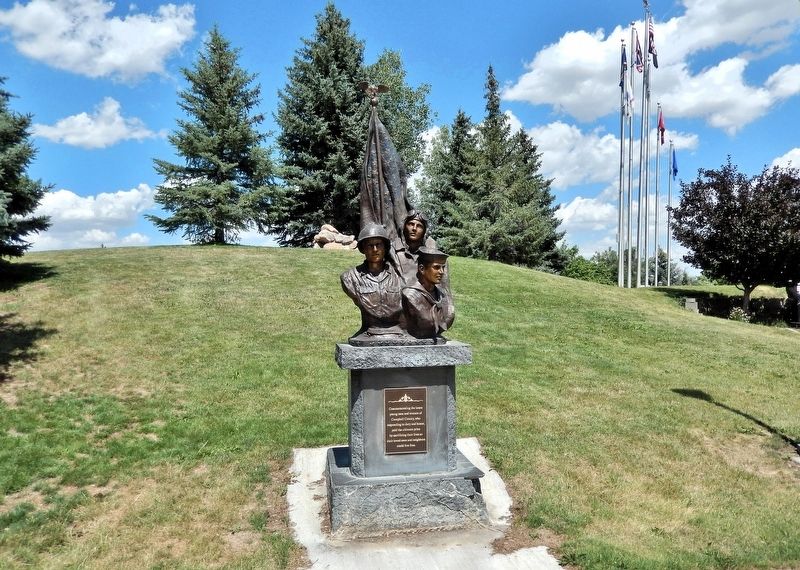 Commemorating the Brave Young Men & Women of Campbell County Memorial image. Click for full size.