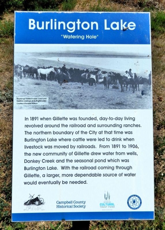 Watering Hole Marker. Click for full size. Watering Hole Marker image. Click for full size.