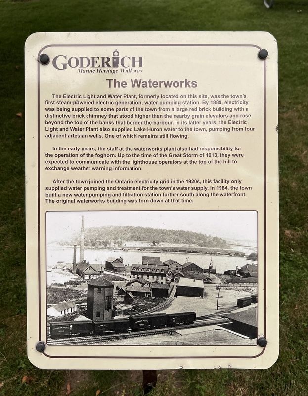 The Waterworks Marker. Click for full size. The Waterworks Marker image. Click for full size.