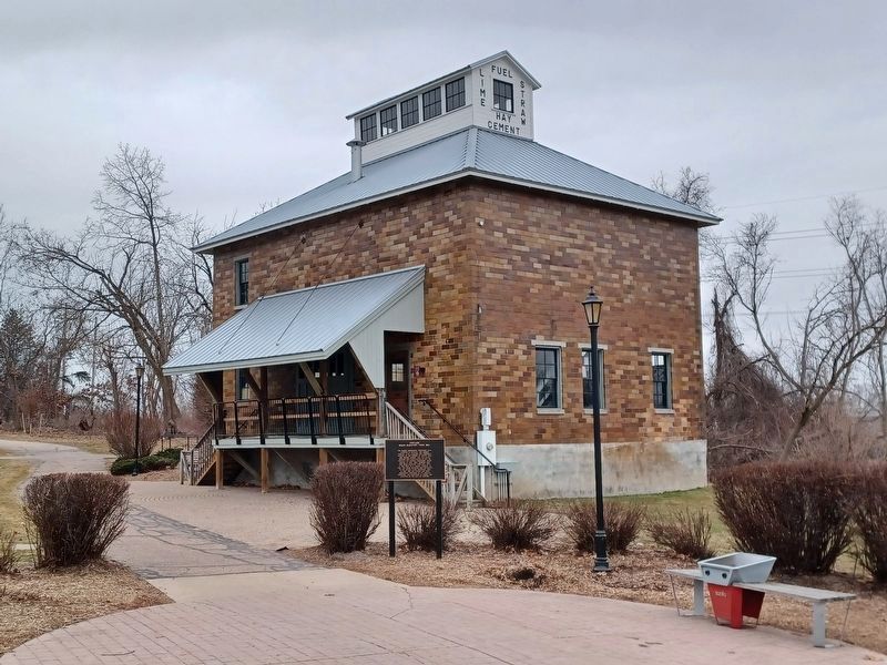 Portage Grain Elevator / Feed Mill Marker. Click for full size. Portage Grain Elevator / Feed Mill Marker image. Click for full size.