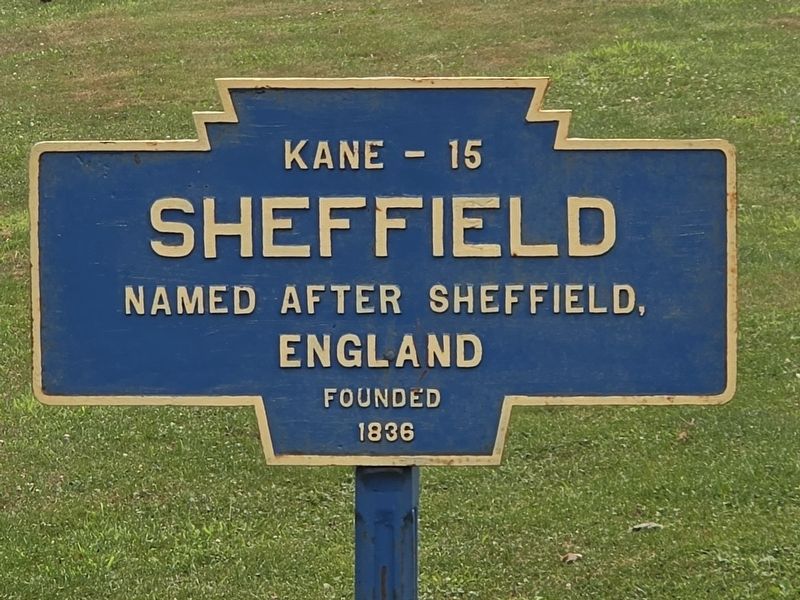 Sheffield Marker. Click for full size. Sheffield Marker image. Click for full size.