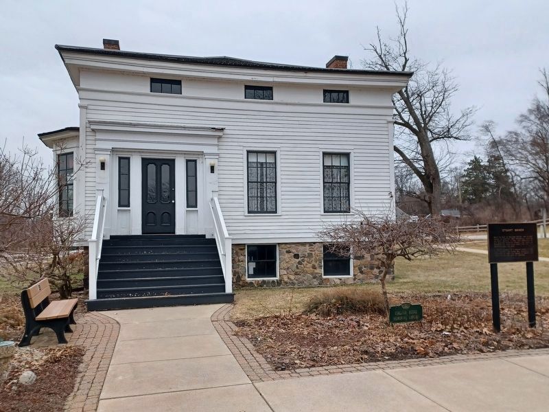 Stuart Manor and Marker. Click for full size. Stuart Manor and Marker image. Click for full size.