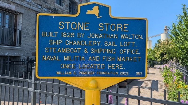 Stone Store Marker. Click for full size. Stone Store Marker image. Click for full size.