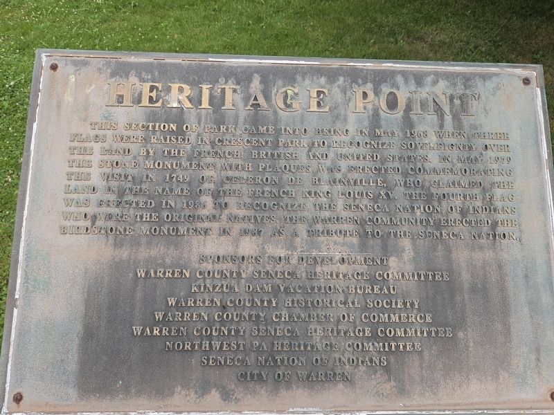Heritage Point Marker. Click for full size. Heritage Point Marker image. Click for full size.