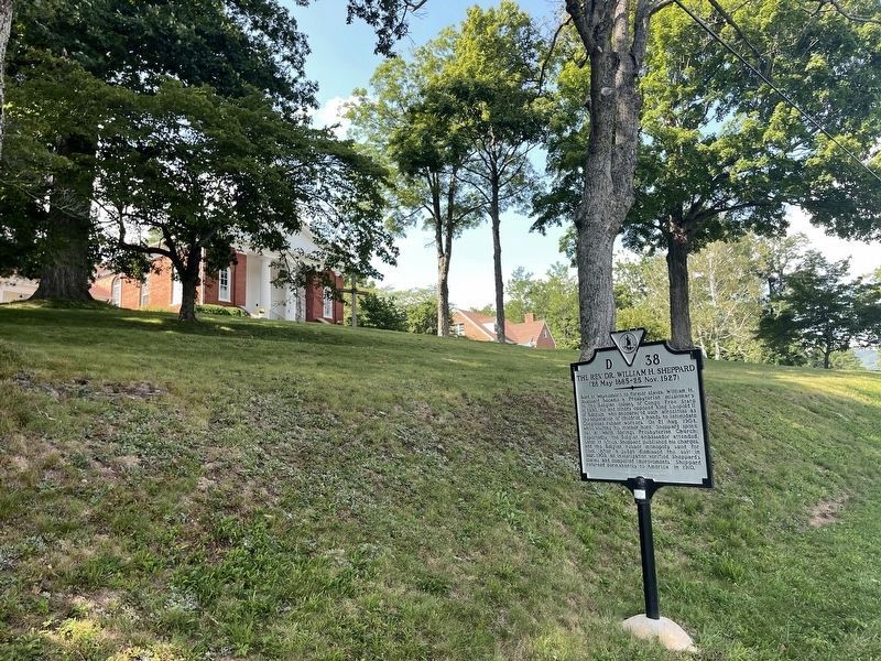 The Rev. Dr. William H. Sheppard Marker new location image. Click for full size.