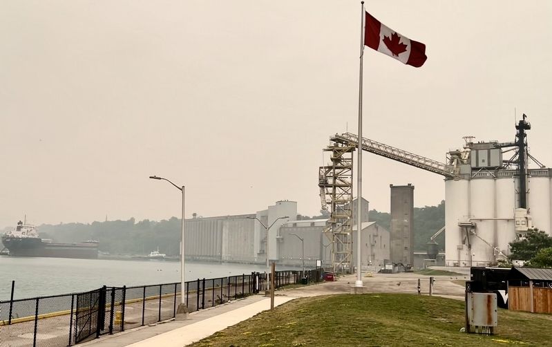 Goderich Harbour Elevators in 2026. Click for full size. Goderich Harbour Elevators in 2026 image. Click for full size.