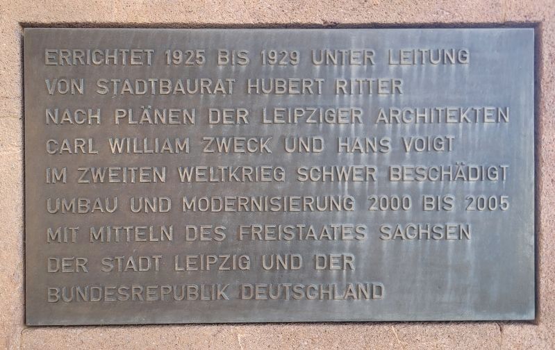 Grassimuseum Leipzig / Grassi Museum Leipzig Marker. Click for full size. Grassimuseum Leipzig / Grassi Museum Leipzig Marker image. Click for full size.
