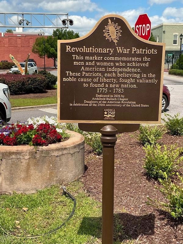 Revolutionary War Patriots Marker. Click for full size. Revolutionary War Patriots Marker image. Click for full size.