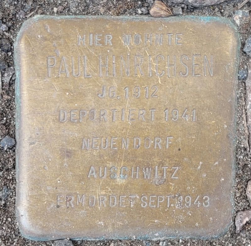 Paul Hinrichsen Marker. Click for full size. Paul Hinrichsen Marker image. Click for full size.