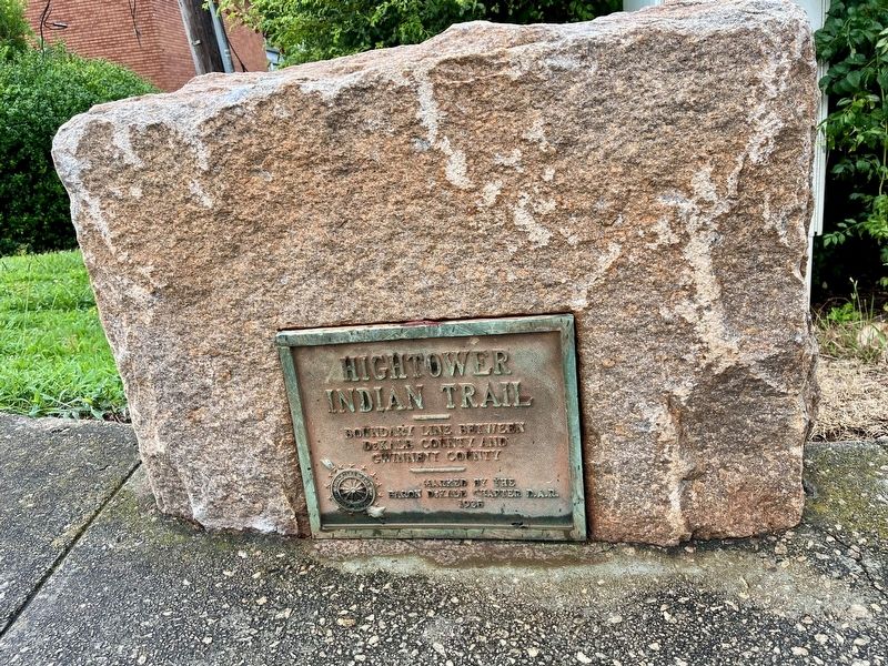 marker shown mounted on stone. Click for full size. marker shown mounted on stone image. Click for full size.