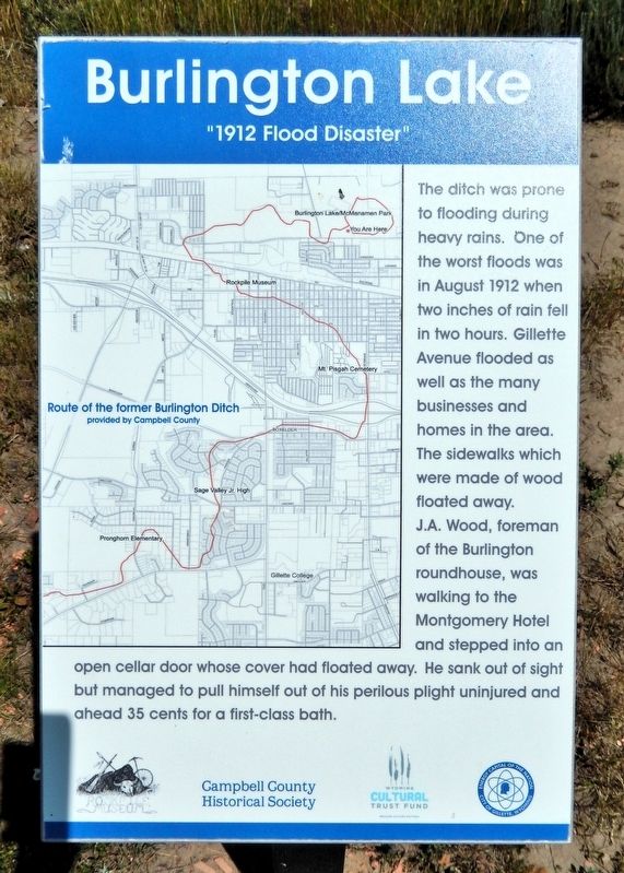1912 Flood Disaster Marker. Click for full size. 1912 Flood Disaster Marker image. Click for full size.